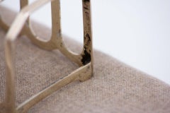 Silver toast holder for six units