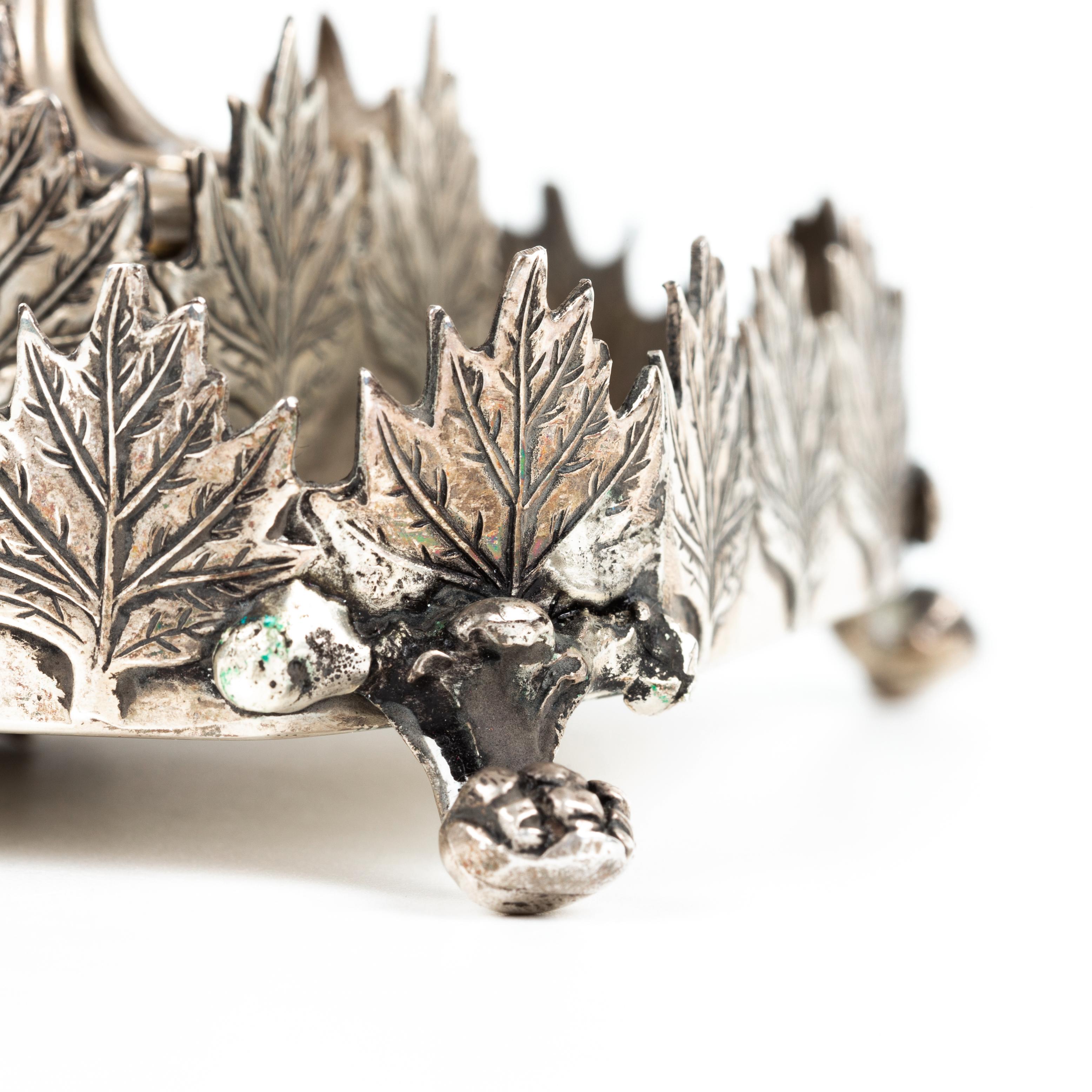 Argento Porta stuzzicadenti in argento - Pollo in vendita