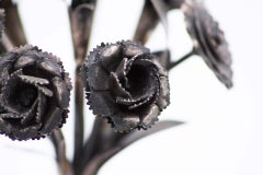 Silver toothpick holder with peacock figure