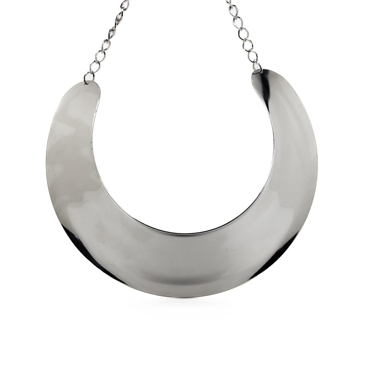 Women's Silver Torque Statement Collar 2000s For Sale