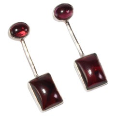 Pendientes de turmalina Silver