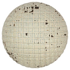 Silver Town Gutta Percha, Mesh Pattern Golf Ball