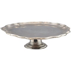 Silver Tray, Nabarrete 'Act. 1729-1731', Córdoba, Spain, 18th Century