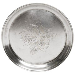 Silver Tray, Ukraine by Kiev Cutlery and Tableware Factory, 1950s