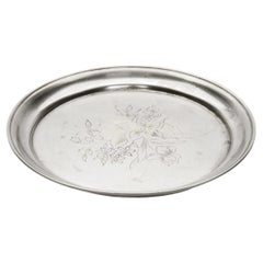 Silver Tray, Ukraine by Kiev Cutlery and Tableware Factory, 1950s
