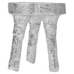 Silver Tripod Stool