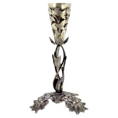 Silver tripod toothpick holder