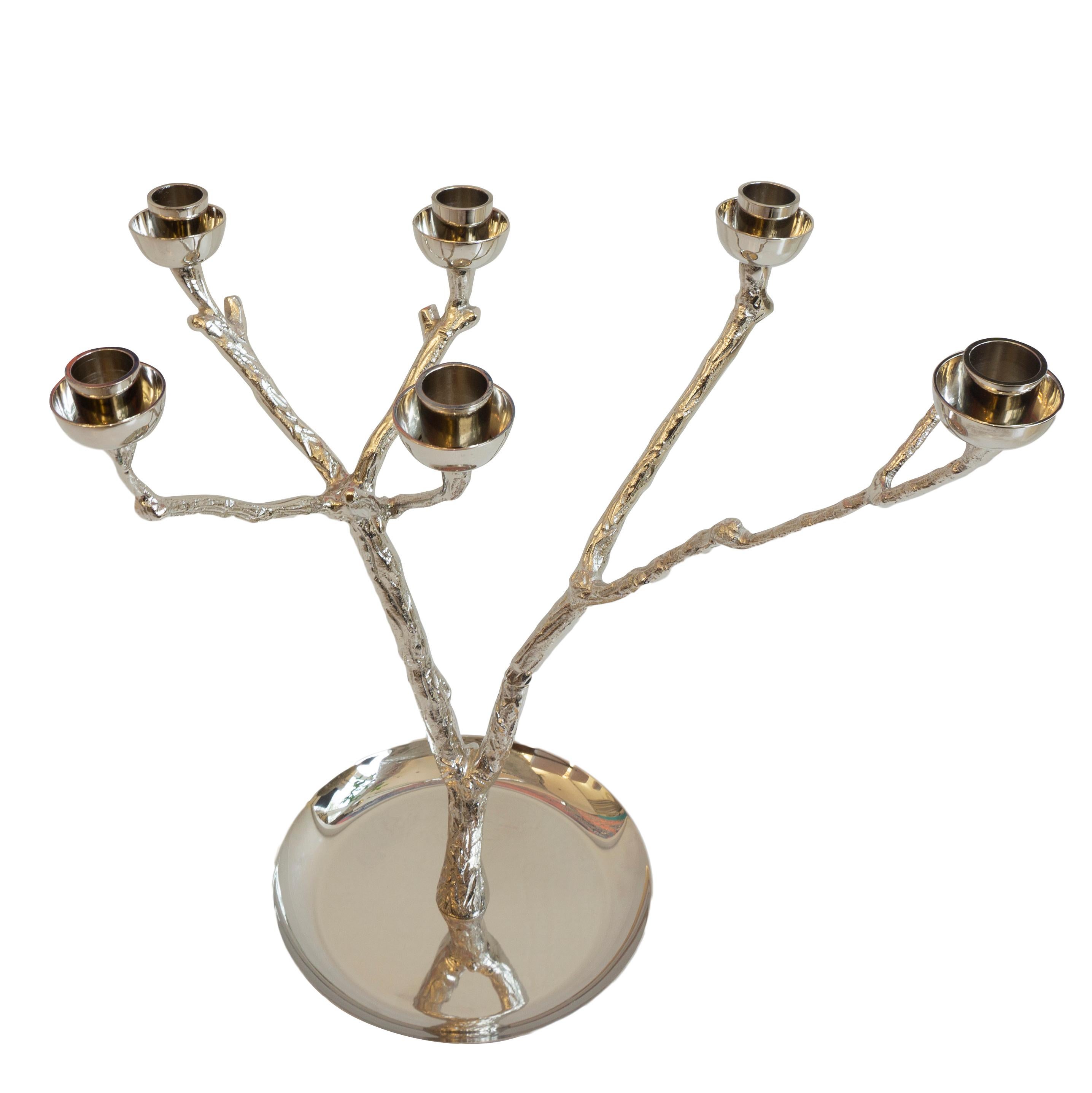 twig candle holder centerpiece