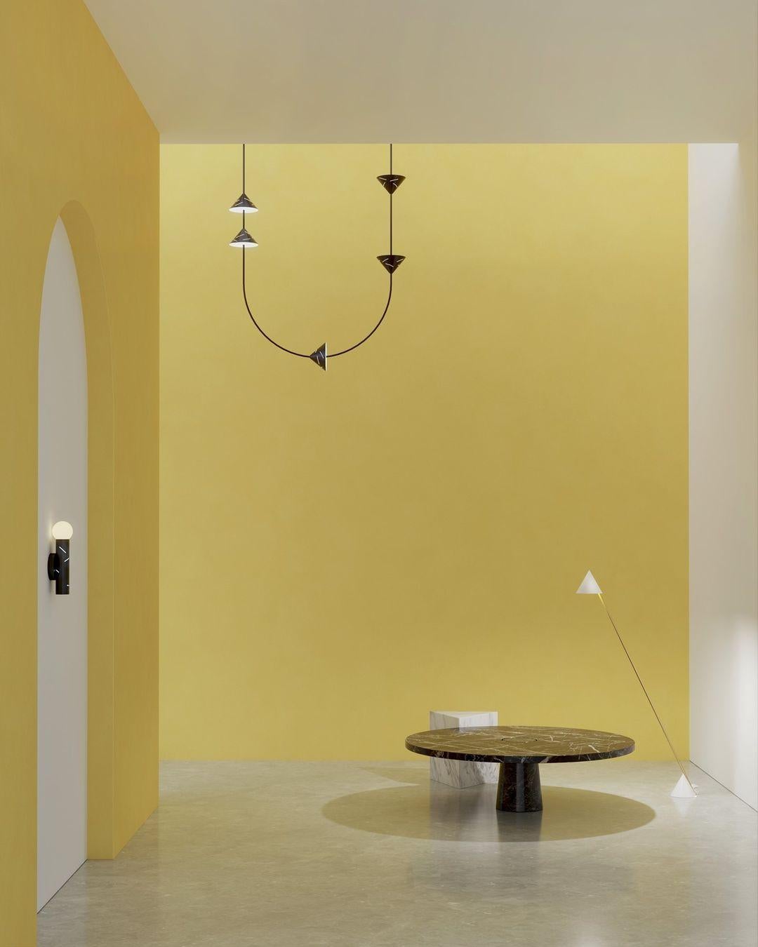 Lampada a sospensione a U in argento di Atelier A Light In condizioni Nuovo in vendita a Geneve, CH
