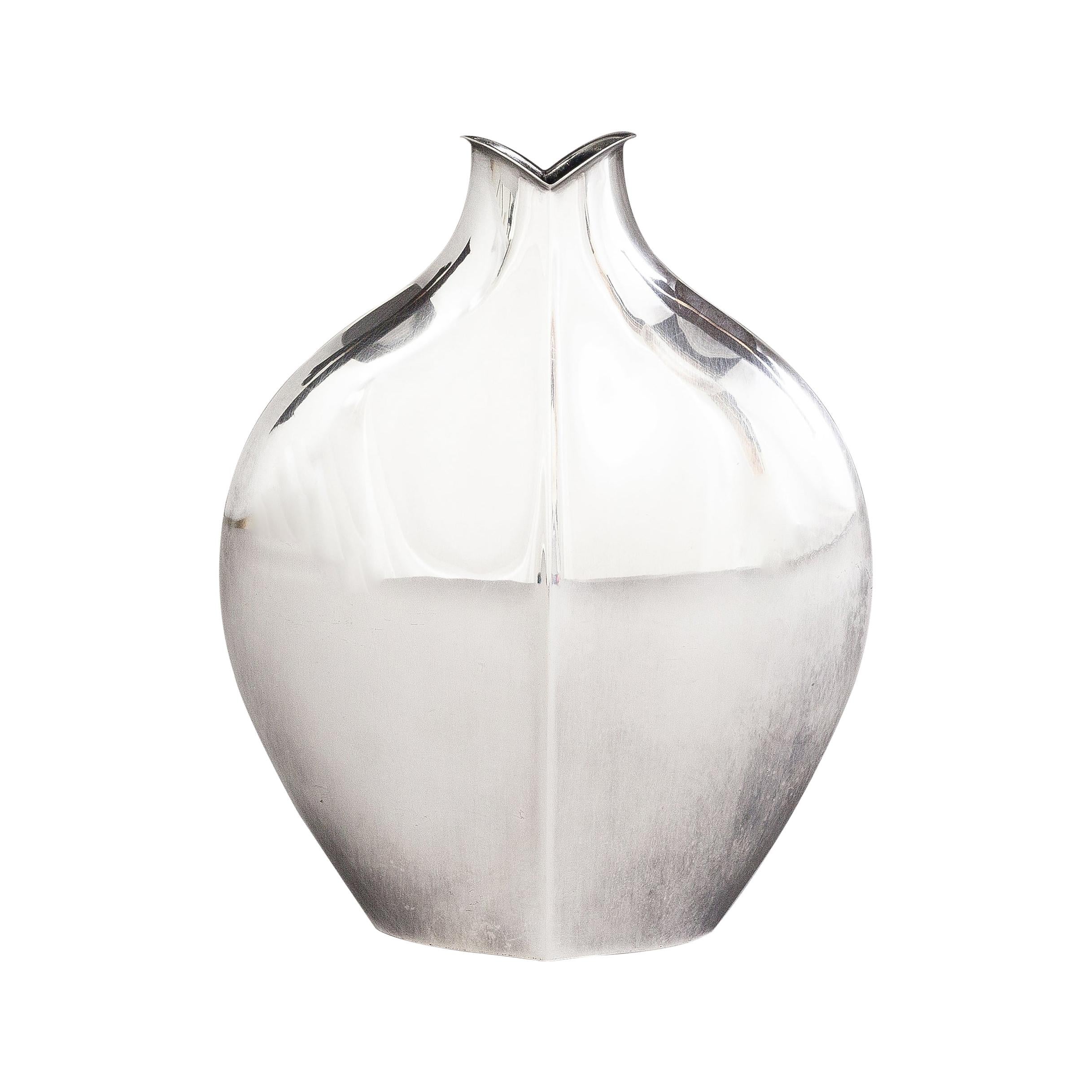 Silver Vase by Tapio Wirkkala, 1958