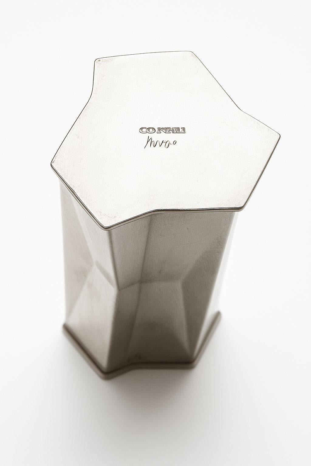Silver. Vaso di Tapio Wirkkala, Kultakeskus Oy, Hämeenlinna, Finlandia, 1973 in vendita 1