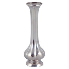 Vintage Silver vase in classic design. Approx. 1930s.