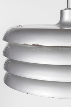 Silver Vintage Floor Lamp by Tamás Borsfay 1970