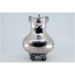 Silver water jug