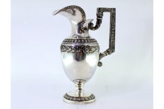 Silver water jug