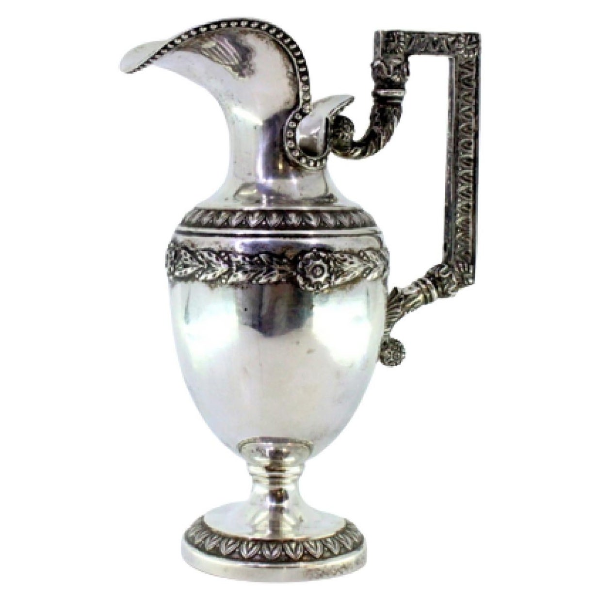 Silver water jug