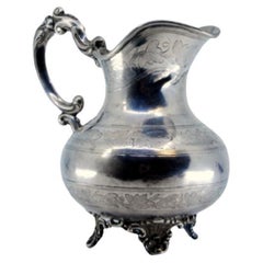 Silver water jug