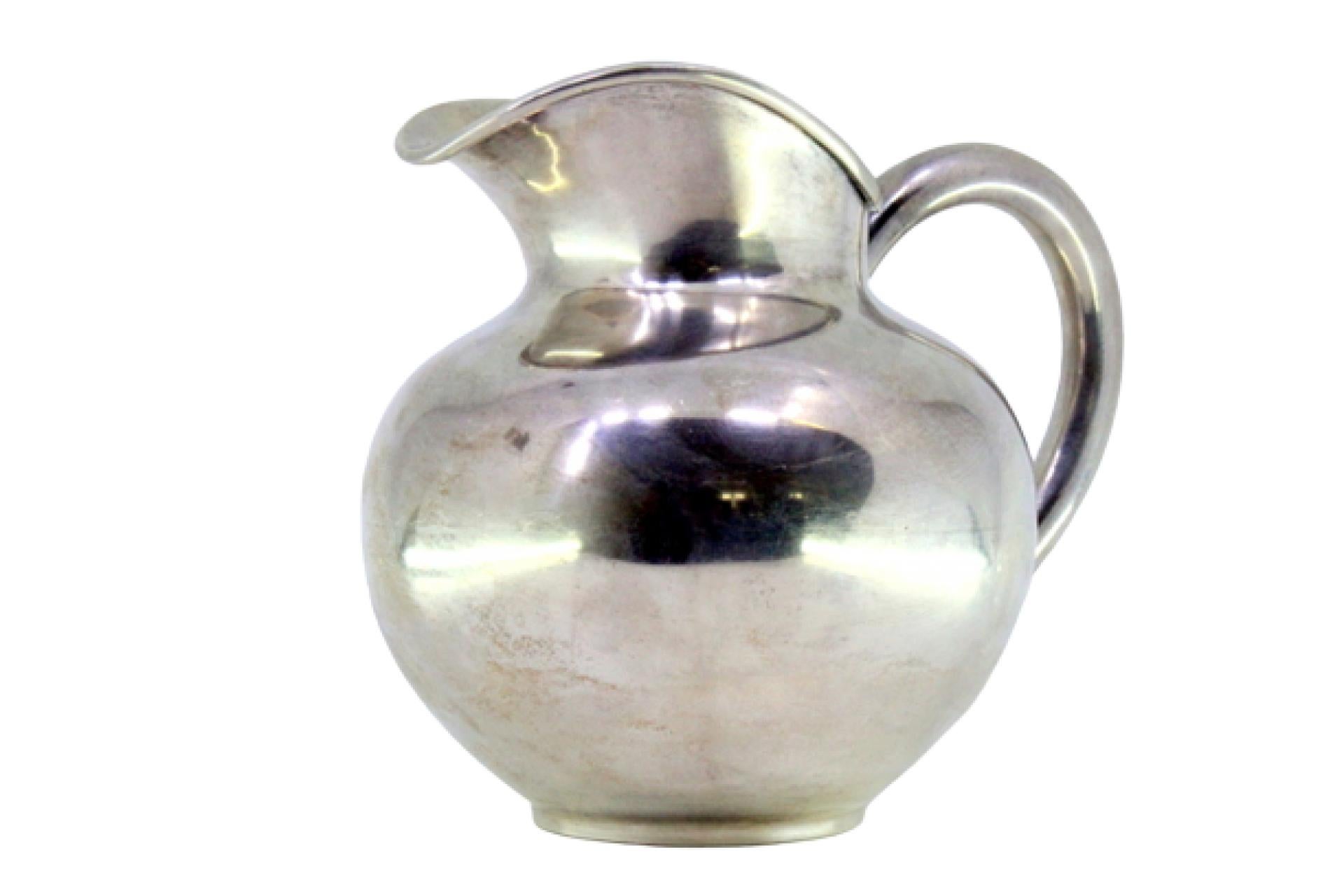 Silver water jug