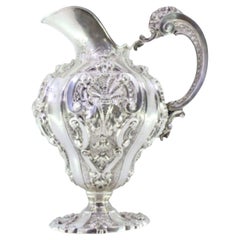 Silver water jug