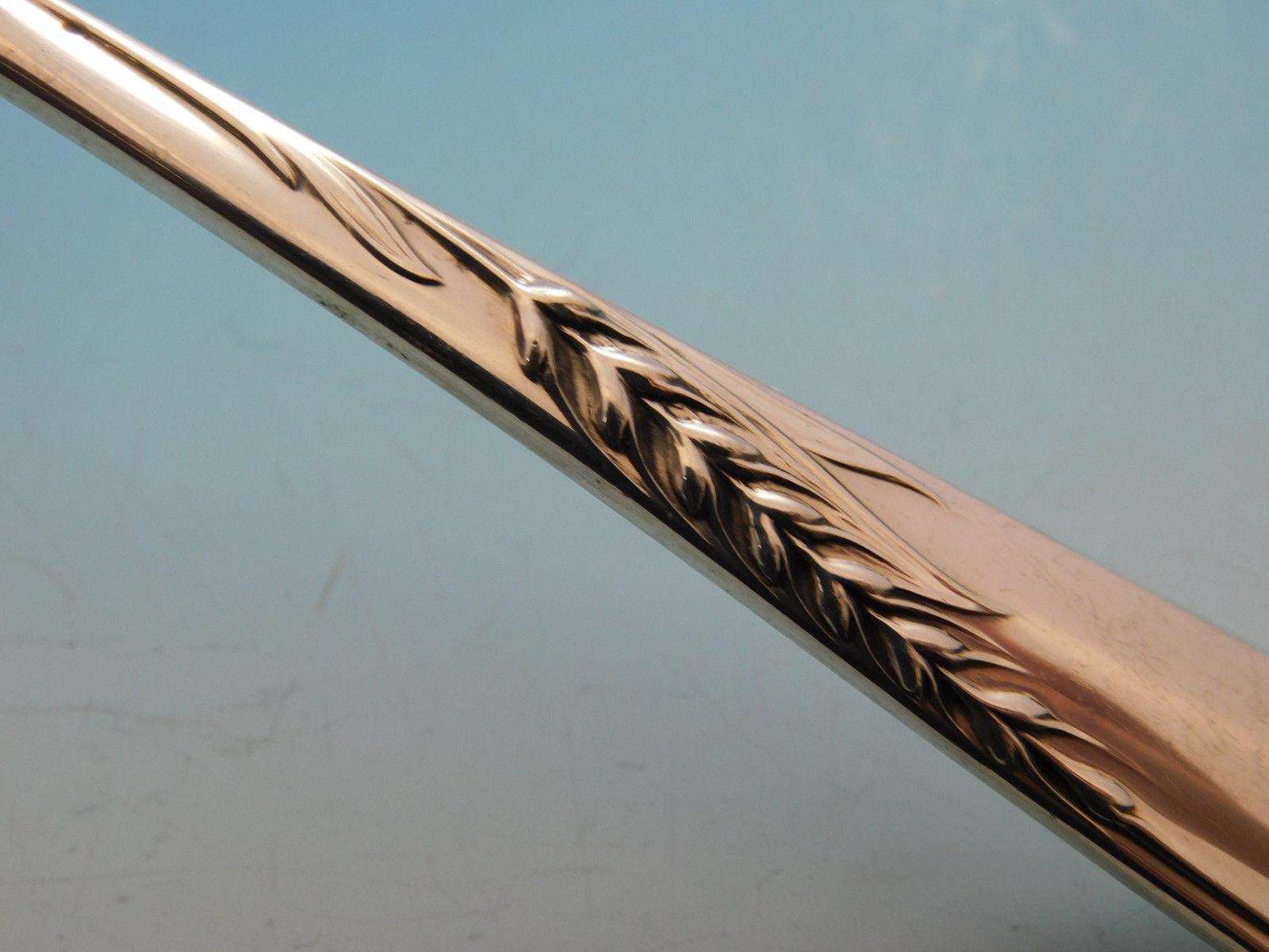 Argento 925 Silver Wheat di Reed & Barton Servizio di posate in argento Sterling 6 Set 33 pezzi in vendita