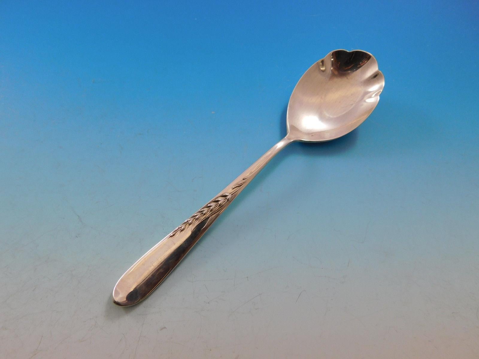 Silver Wheat di Reed & Barton Servizio di posate in argento Sterling 6 Set 33 pezzi in vendita 4