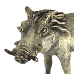 Silver Wild Boar handicraft