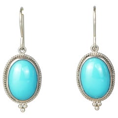 Silver925 Turquoise Earrings