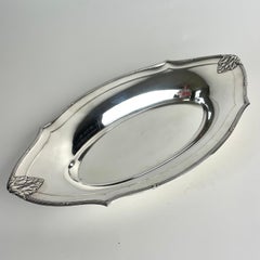 Silvered Brass Bowl by WMF, Germany, 1910s