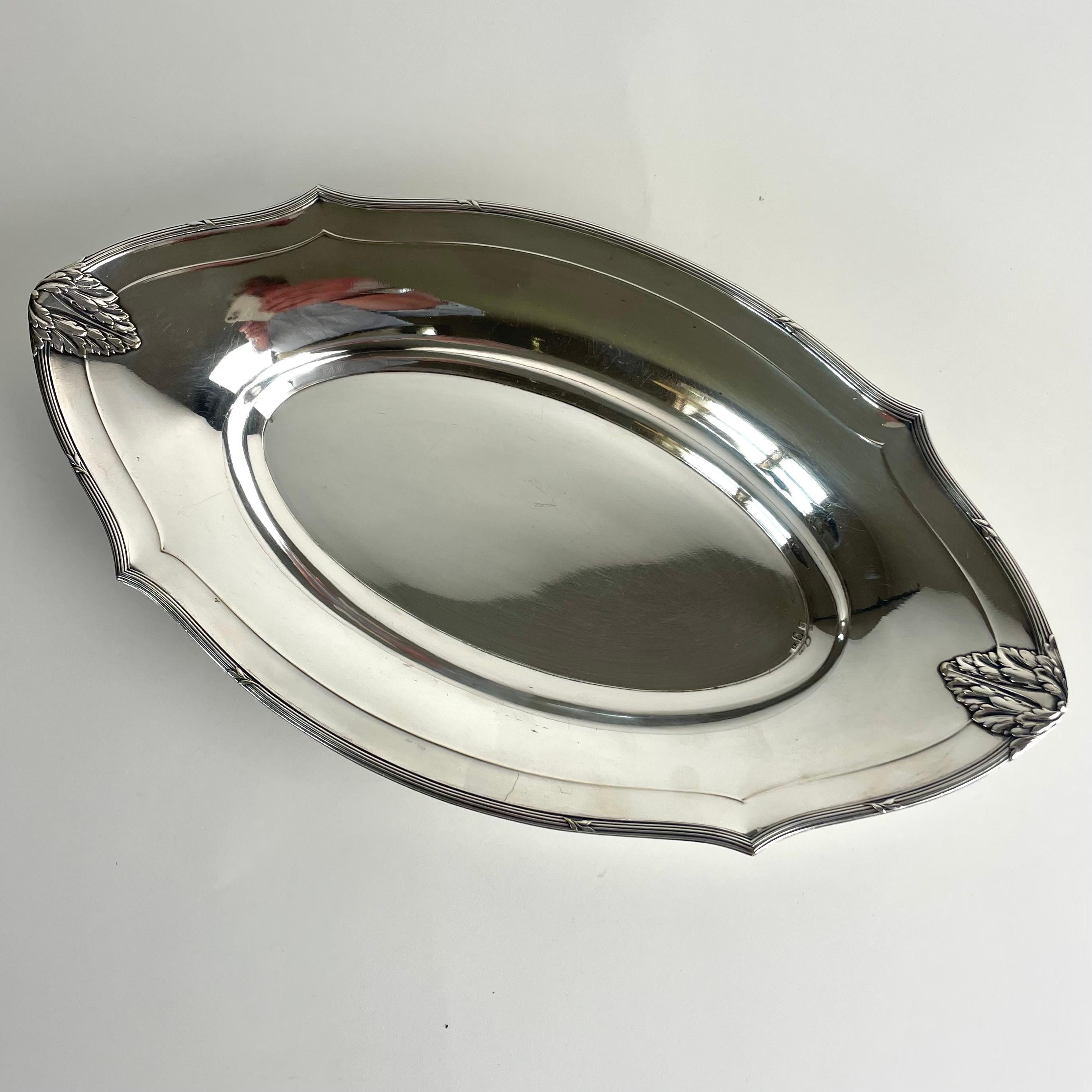 Silvered Brass Bowl by WMF, Germany, 1910s For Sale 4