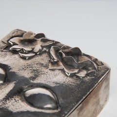 Silvered Bronze Box “Ophélie”, Line Vautrin, France