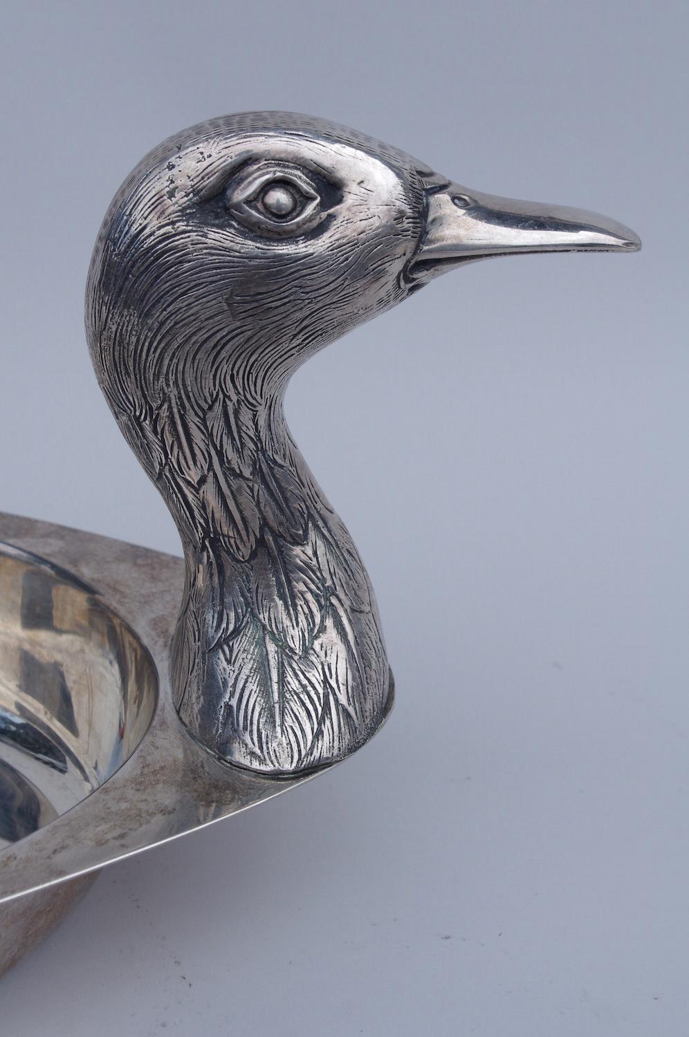 silver duck
