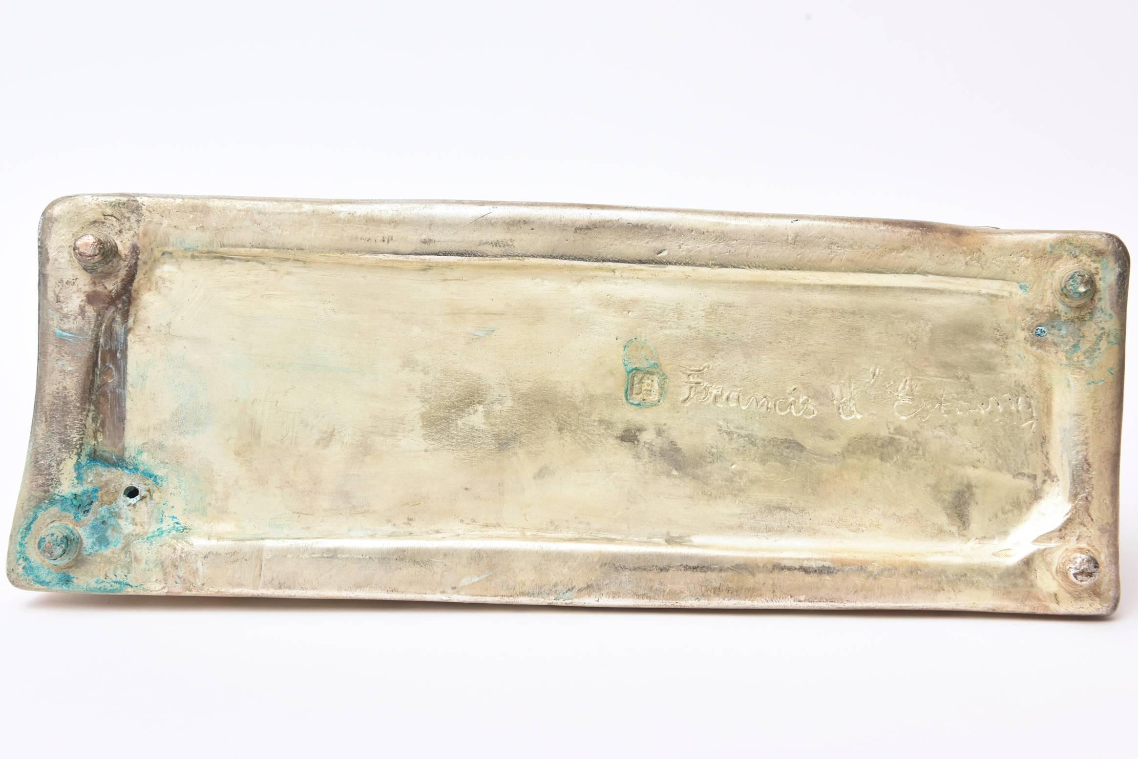 Christian Maas - Sac Birkin sculpture et œuvre d'art en bronze argenté, édition limitée 3