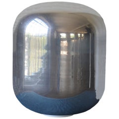 Mirrored Glass Murano Floor Lamp, Italy 2000s