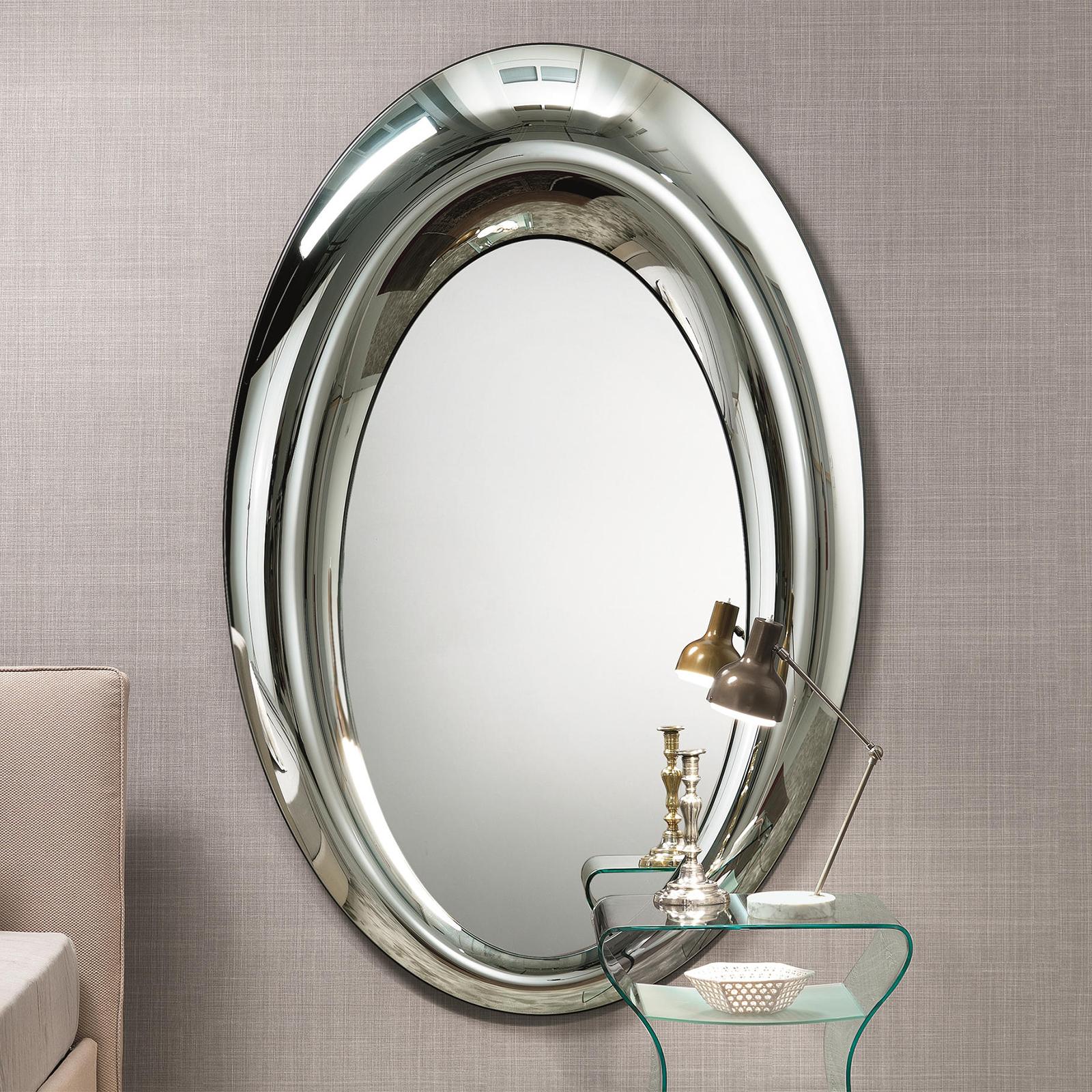 Hand-Crafted Silvered Pearl Mirror