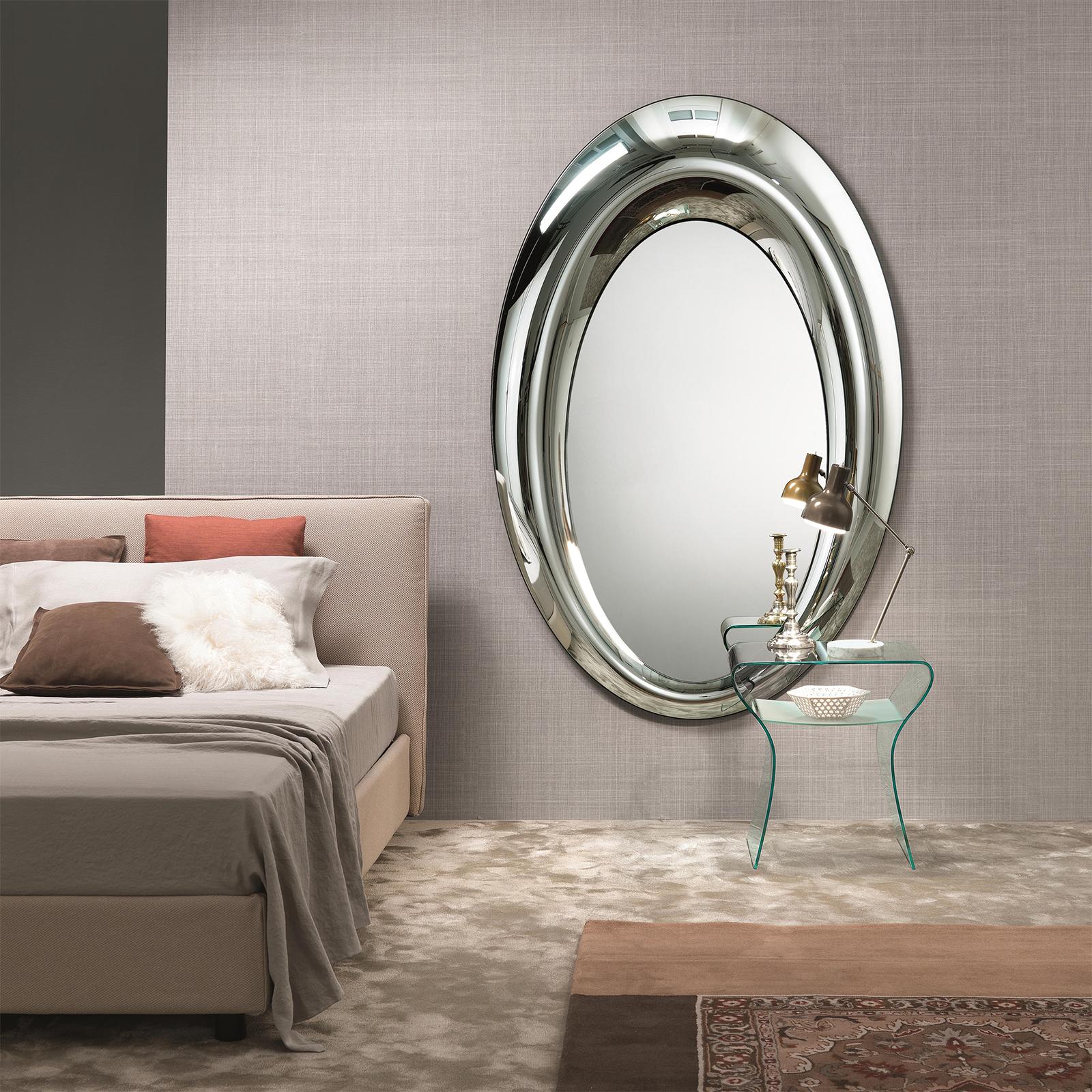 Silvered Pearl Mirror In New Condition In Paris, FR