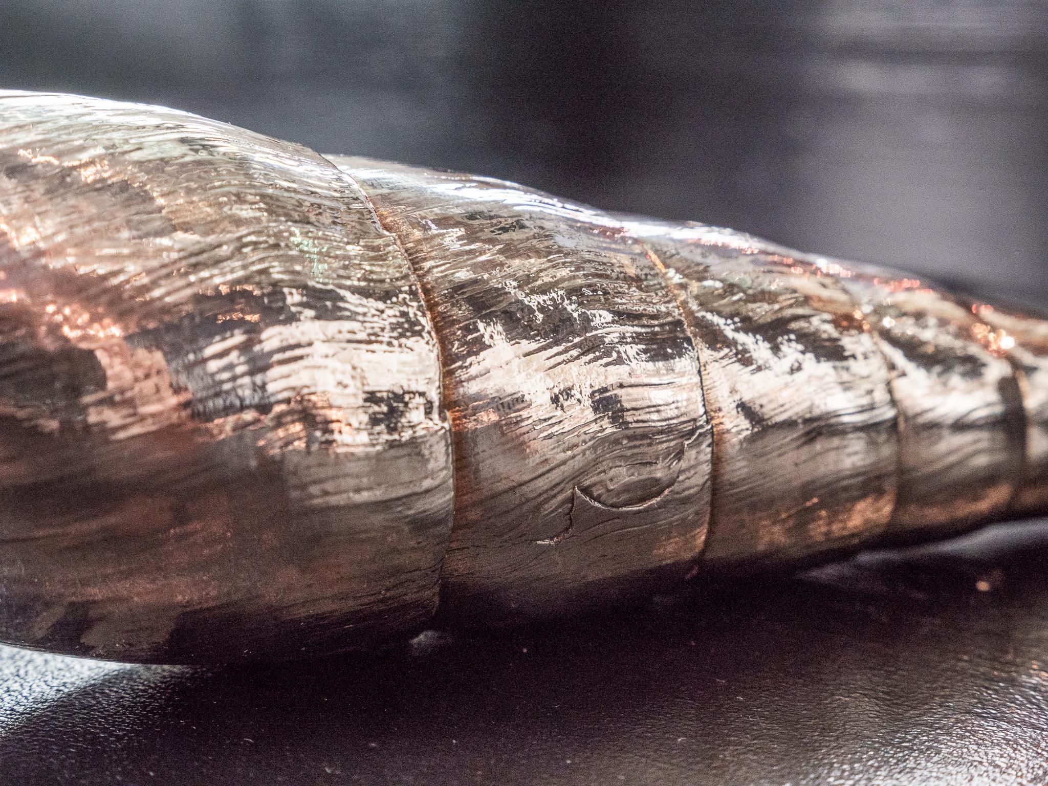 Italian Silvered Sea Shell Marlinspike For Sale