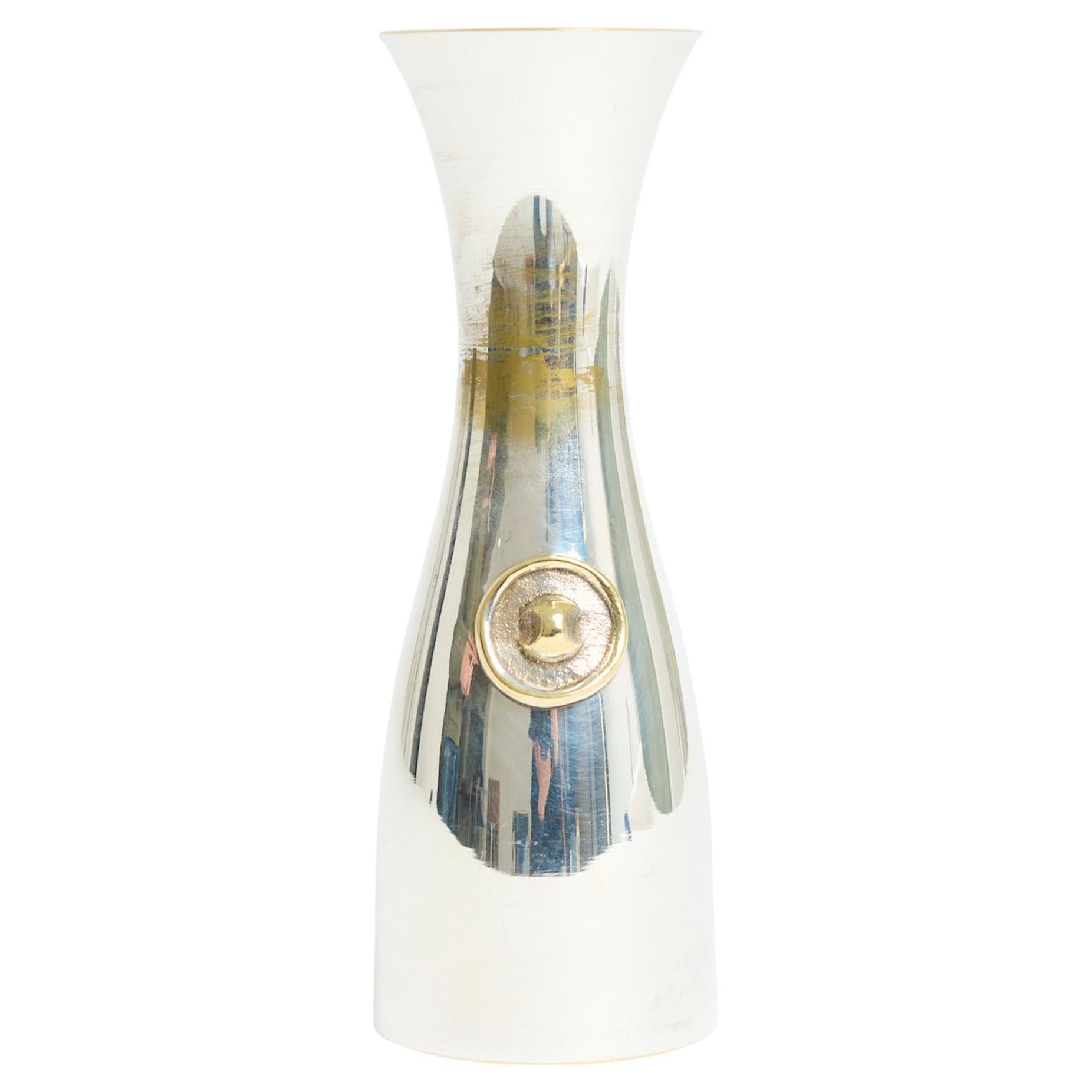 Vaso argentato di Teghini Firenze