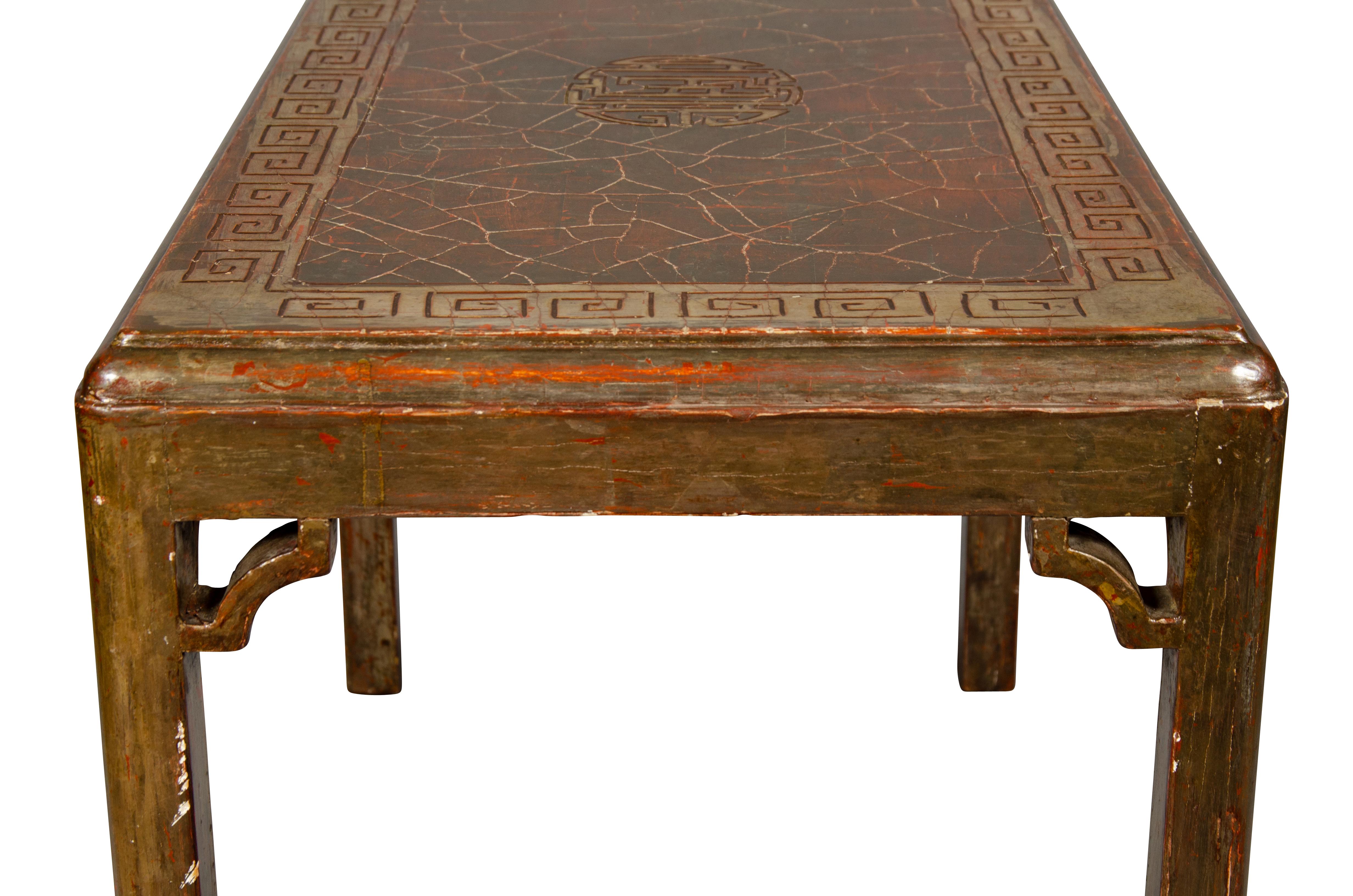 Silvered Wood Table Attributed To Max Kuehne For Sale 13