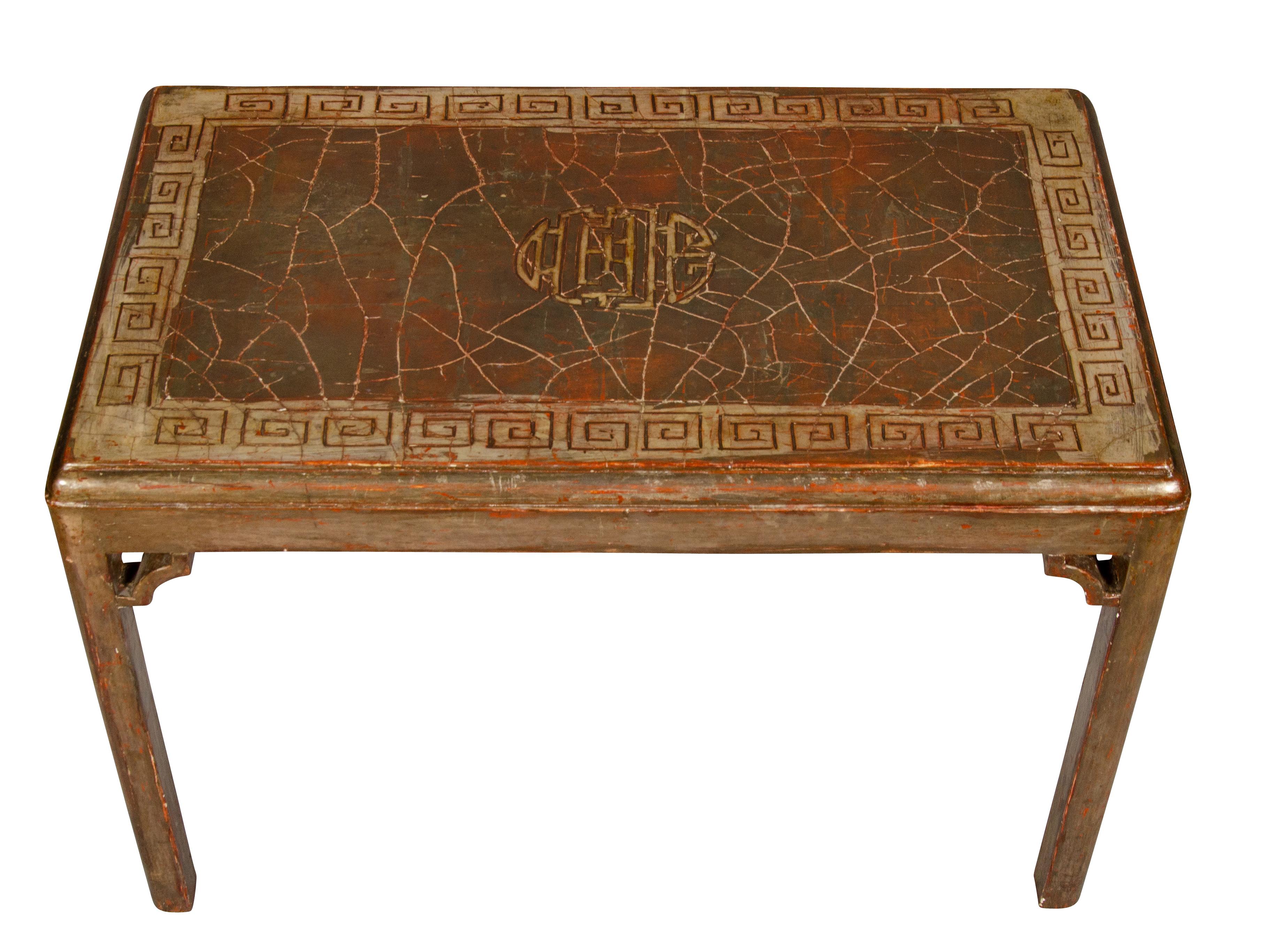 Silvered Wood Table Attributed To Max Kuehne For Sale 14