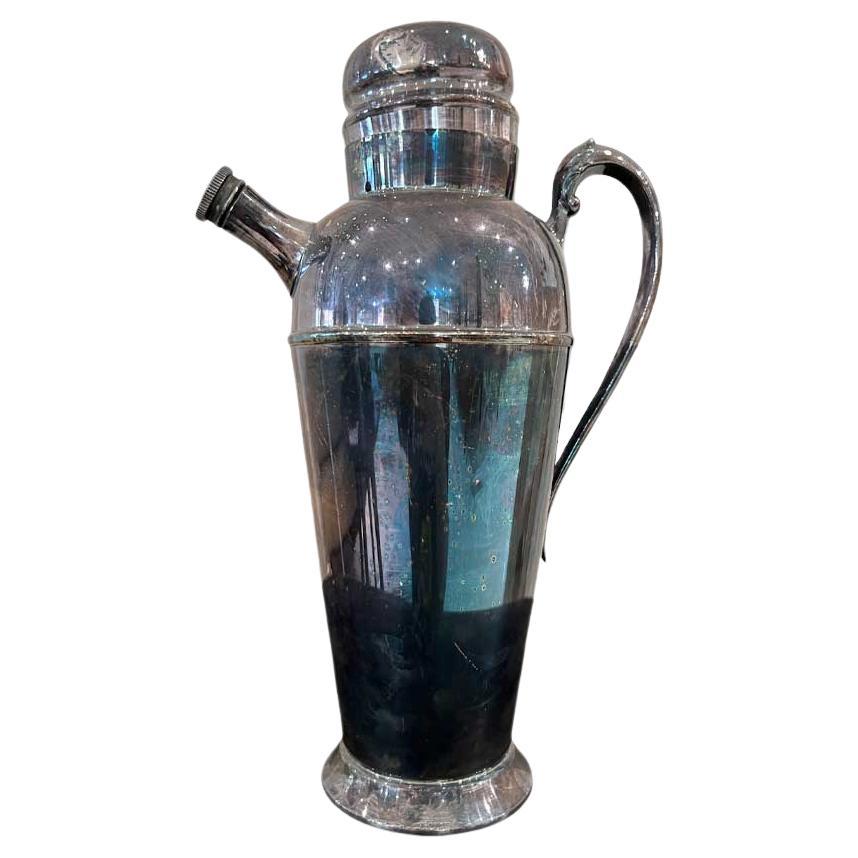Silverplate Cocktail Shaker For Sale