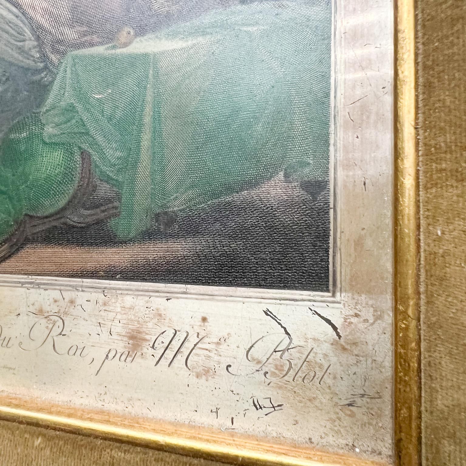 Art français : Le Verrou gravure d'après Jean-Honore Fragonard France en vente 4