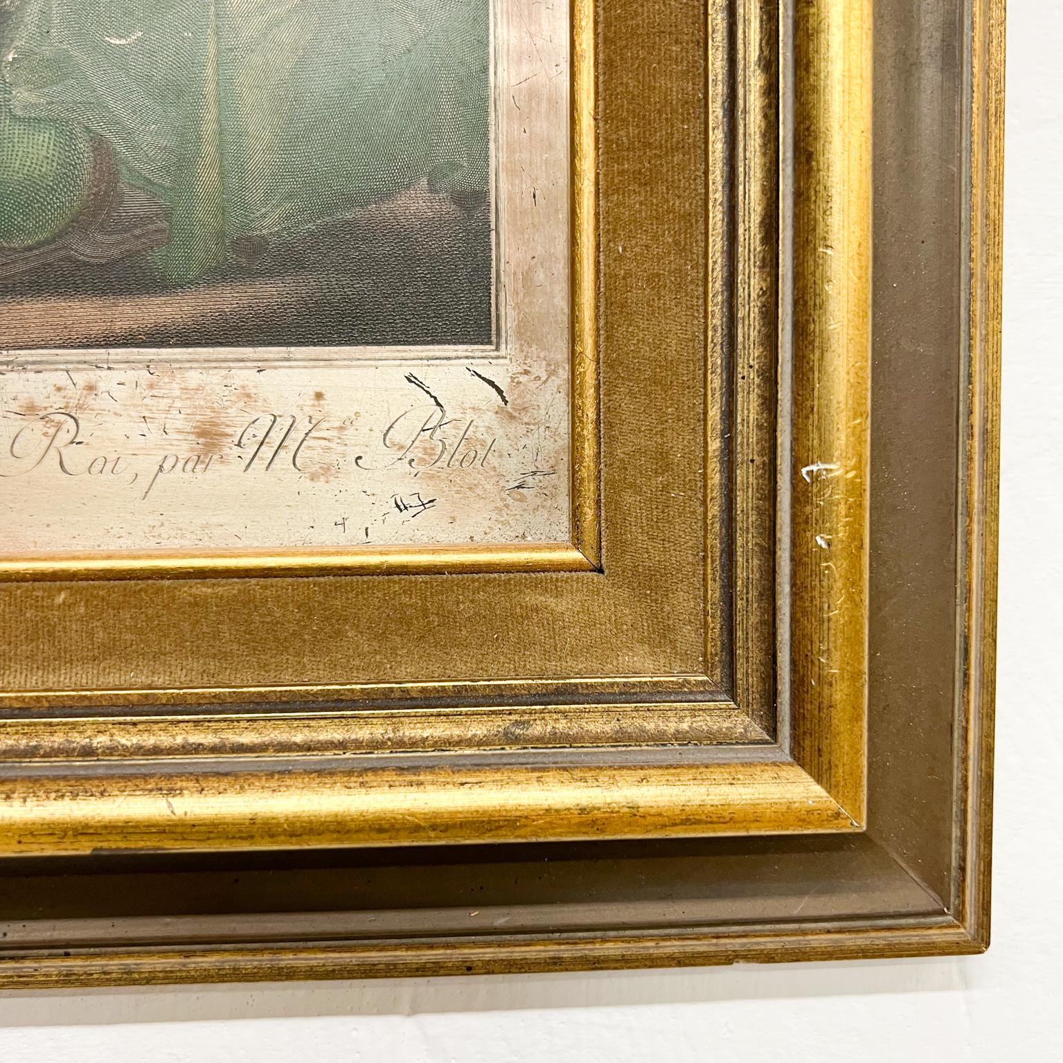 Art français : Le Verrou gravure d'après Jean-Honore Fragonard France Bon état - En vente à Chula Vista, CA
