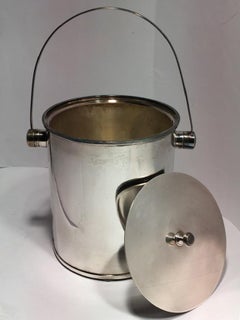 Silverplate Ice Bucket with Handle