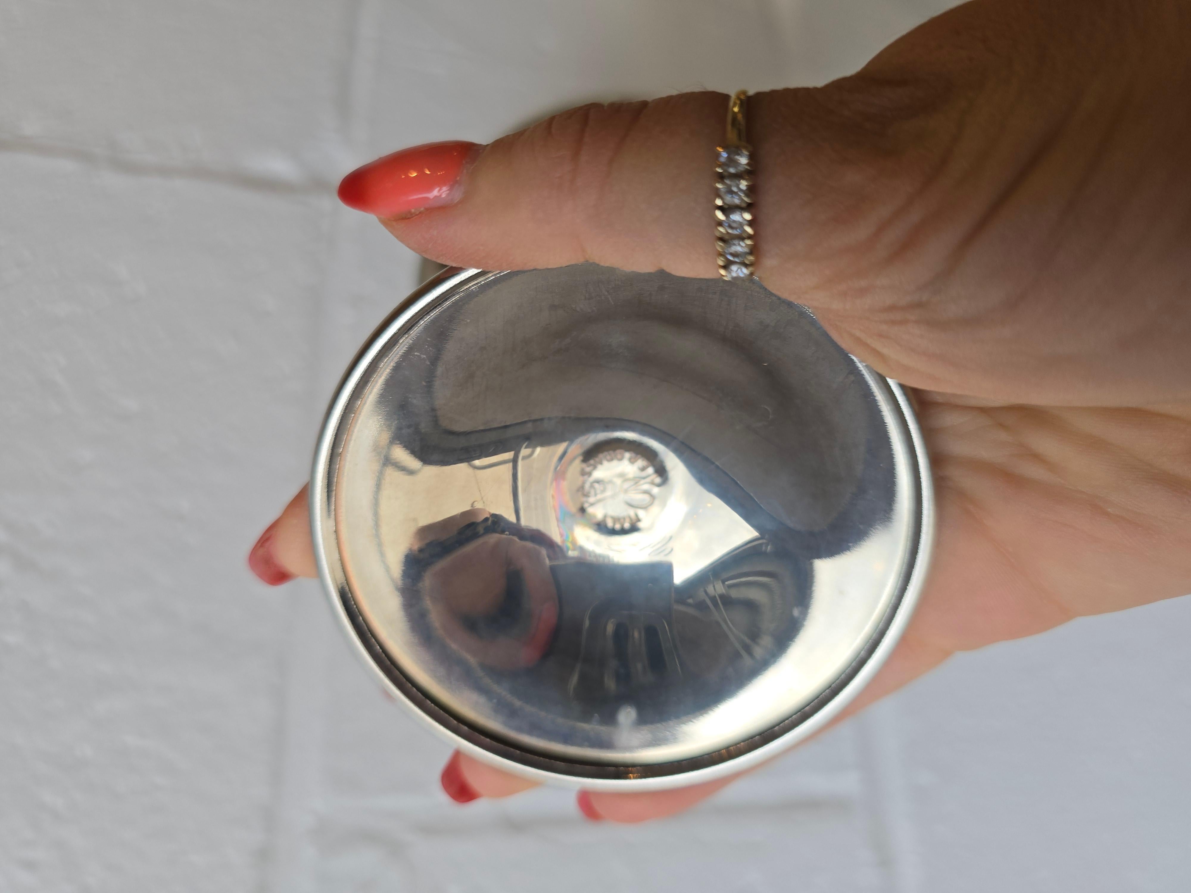 Altro Calici argentati Made in Italy in vendita