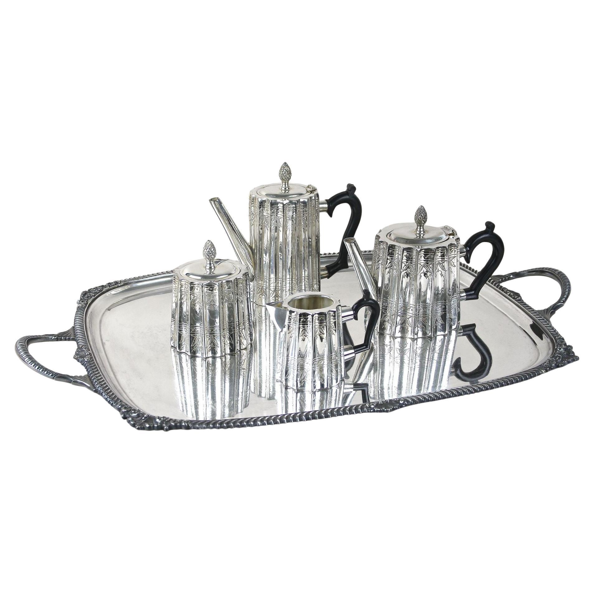 How much is a silver tea service worth?