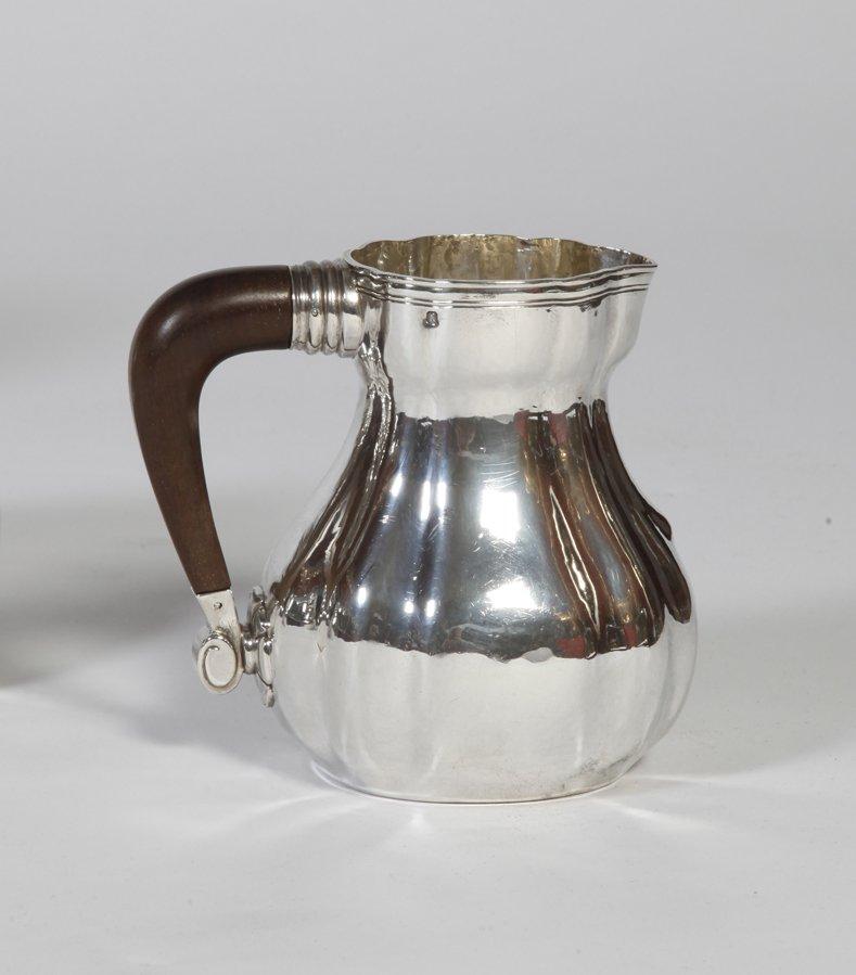 French Silversmith Georges Lecomte - Tea-Coffee Set In Silver Art Déco 1925