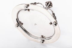 Silberschmiede Odiot - Krug / Vinegar aus massivem Silber/Kristall Ende des 19. Jahrhunderts