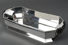 SILVERSMITH TETARD – STERLING SILVER PLANTER, Art Deco period, 1930