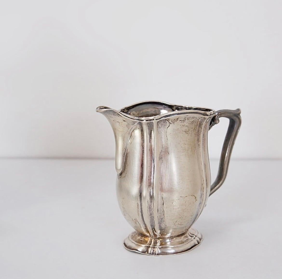 XX secolo Set da tè e caffè a cinque pezzi Silverware in vendita