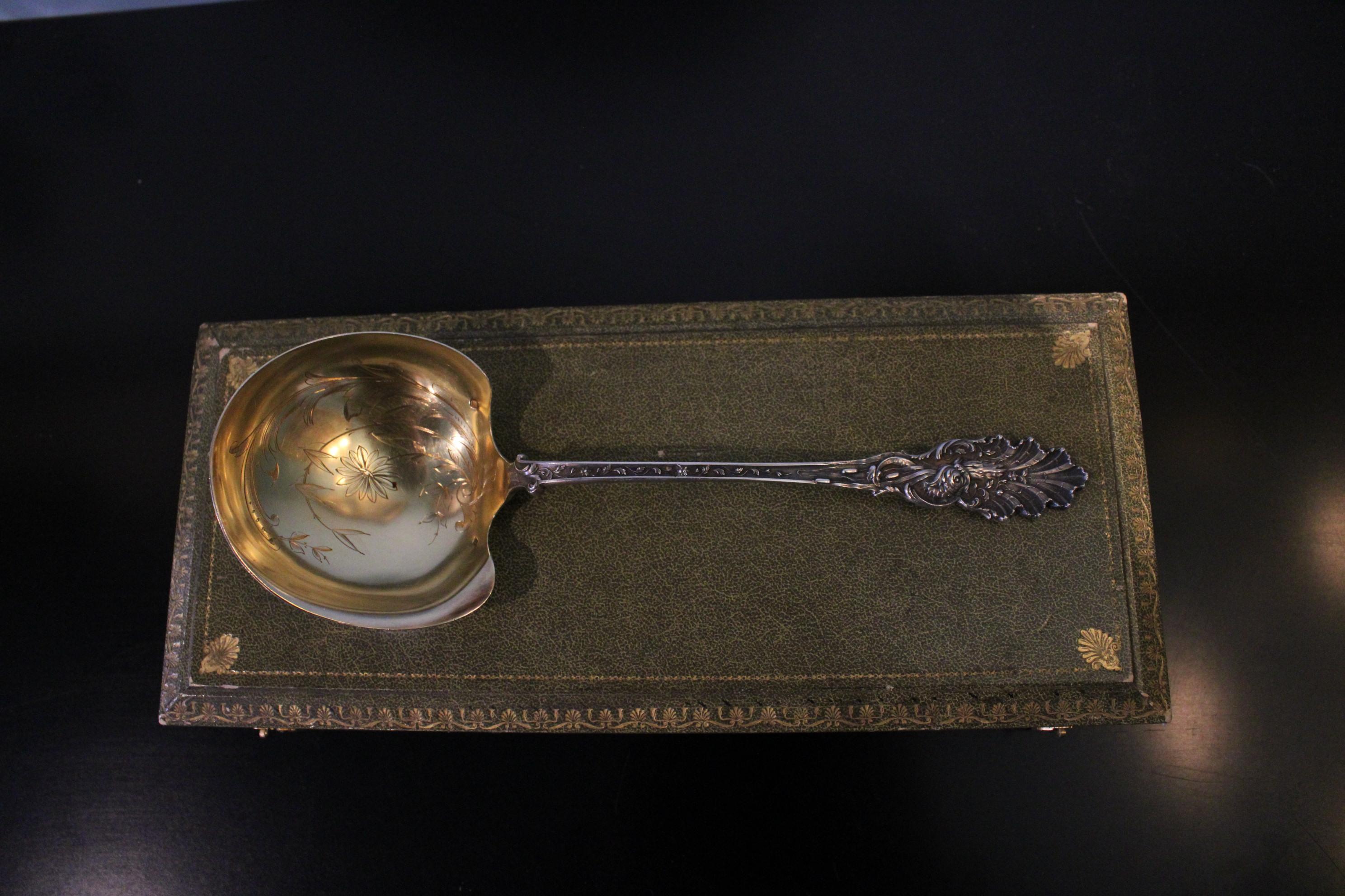 French Silverware Ladle For Sale